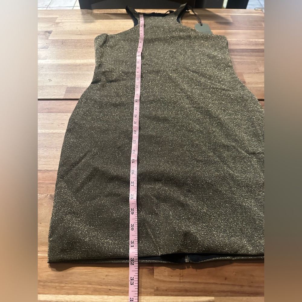 ALLSAINTS | Norma Dress | Gold| US 6 | NWT - Picture 11 of 15